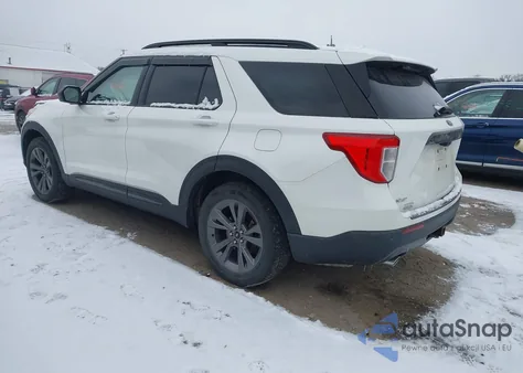 2021 Ford Explorer Xlt z USA, uszkodzony, nr VIN 1FMSK8DH0MGB11156
